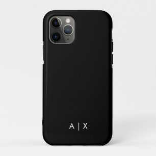 Eenvoudige koppelnaam gemerkt iPhone 11 pro hoesje