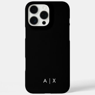 Eenvoudige koppelnaam gemerkt iPhone 16 pro max hoesje