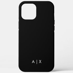 Eenvoudige koppelnaam gemerkt iPhone 12 pro max hoesje