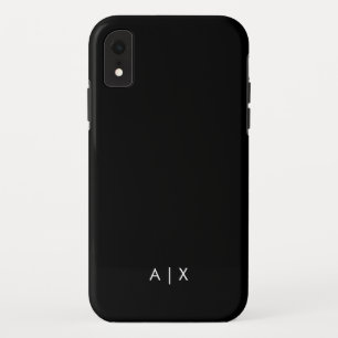 Eenvoudige koppelnaam gemerkt iPhone XR hoesje