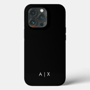 Eenvoudige koppelnaam gemerkt iPhone 13 pro hoesje