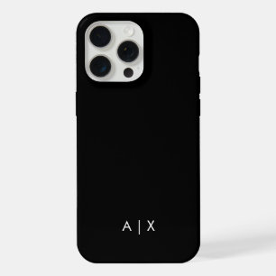 Eenvoudige koppelnaam gemerkt iPhone 15 pro max hoesje