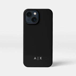 Eenvoudige koppelnaam gemerkt iPhone 13 mini hoesje