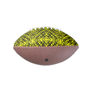 Eenvoudige Krabbel   Spiegel Tegeling   Geel   American Football