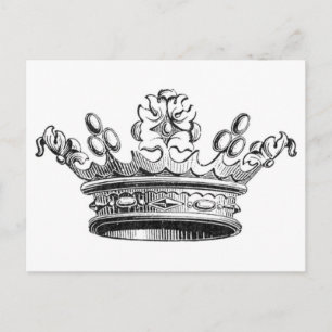 Eenvoudige Kroon...briefkaart Briefkaart