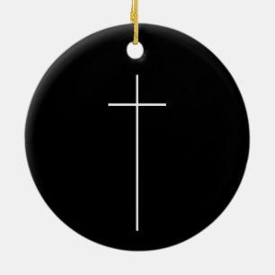 Eenvoudige kruisreligie, Christelijk katholiek Keramisch Ornament