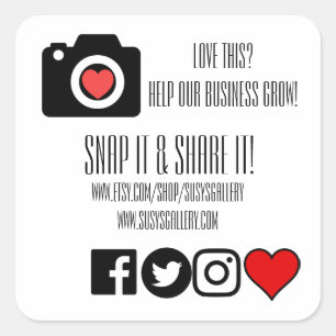 Eenvoudige labels voor sociale media - haal het wo