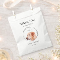 Eenvoudige labrador retriever hond bruiloft dank u