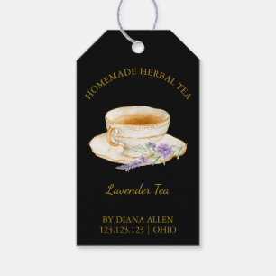 Eenvoudige Lavendel Tea Hang Label Cadeaulabel