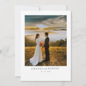 Eenvoudige legant slaat de datum op kaart (Achterkant)