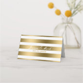 Eenvoudige legante Gold Stripes (Achterkant)