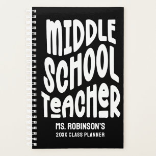 Eenvoudige leraar middelbare school planner
