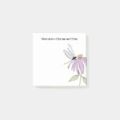 Eenvoudige libel coneflower post-it® notes (Voorkant)