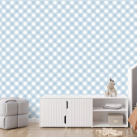 Eenvoudige lichtblauwe check gingham plaid