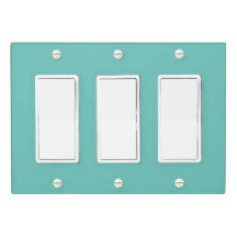 Eenvoudige Lichte Blauwgroen Autoriteit® 3 Rockers