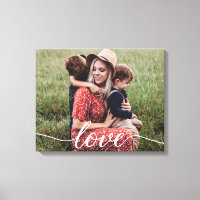 Eenvoudige liefde script gepersonaliseerde foto