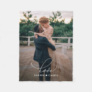 Eenvoudige liefdesbewerkbare kleurencartridge met  fleece deken