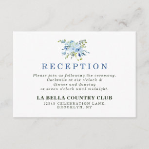 Eenvoudige 'Light Blue Navy'-ontdekking van het hu Informatiekaartje