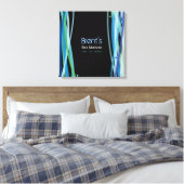 EENVOUDIGE LIJNEN Bat Bar Mitzvah Inloggen Board Canvas Afdruk (Insitu (Slaapkamer))