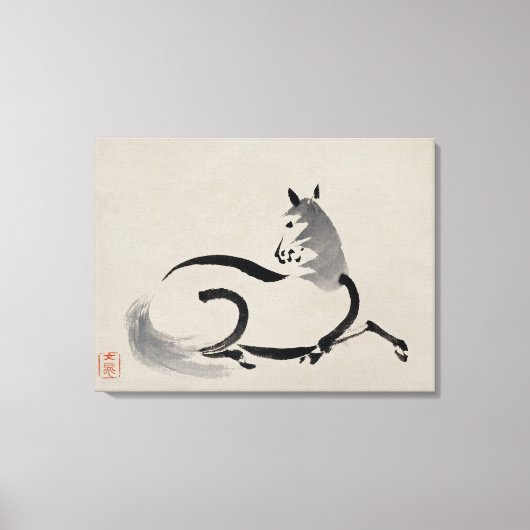 Eenvoudige lijnen canvas afdruk (Voorkant)