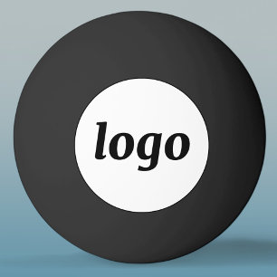 Eenvoudige Logo Business promotionele branding Pingpongballen