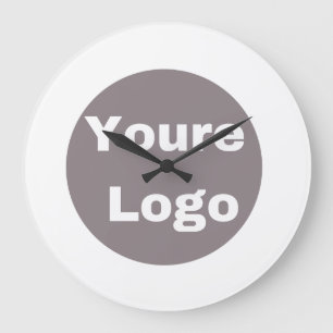 Eenvoudige logo en tekst Zakelijk  personaliseren Grote Klok