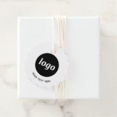 Eenvoudige Logo en Tekst Zakelijke Prijs Labels (In situ)