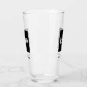 Eenvoudige Logo- en teksthandel Glas (Links)