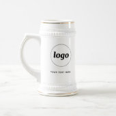 Eenvoudige Logo- en tekstpromotie Bierpul (Links)