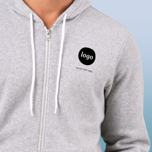 Eenvoudige Logo- en Tekstzakelijke Dingen Hoodie