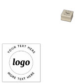 Eenvoudige Logo met SMS Business Promotion Rubberstempel (Gestempeld)