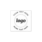 Eenvoudige Logo met SMS Business Promotion Rubberstempel (Afrduk)