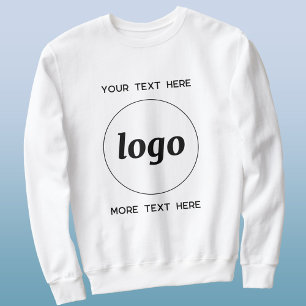 Eenvoudige Logo met SMS Business Promotion Trui