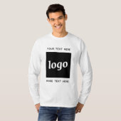 Eenvoudige Logo met T-Shirt voor tekstgebruik (Voorkant volledig)