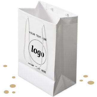 Eenvoudige Logo met tekst Business Branding Medium Cadeauzakje