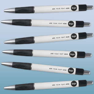 Eenvoudige Logo Met Tekst Promotioneel Bedrijf Pen