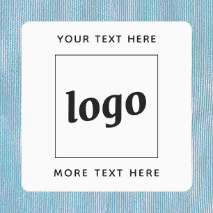 Eenvoudige Logo Met Tekst Zakelijk Labels