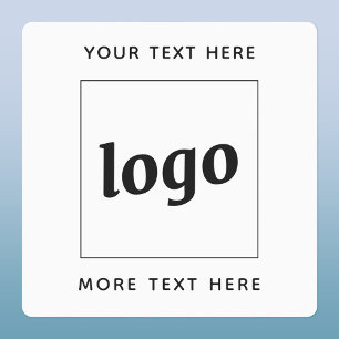 Eenvoudige Logo met tekstverwerkers Labels