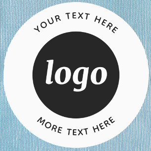 Eenvoudige Logo met tekstverwerkers Labels