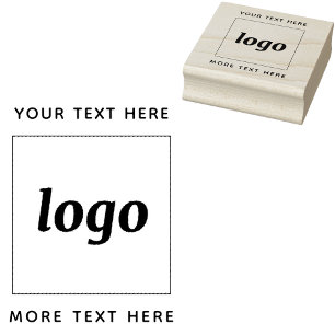 Eenvoudige Logo met tekstverwerkers Rubberstempel