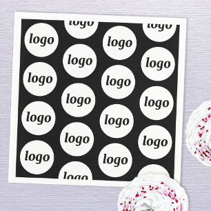 Eenvoudige Logo Patroon Promotiezaken Servet