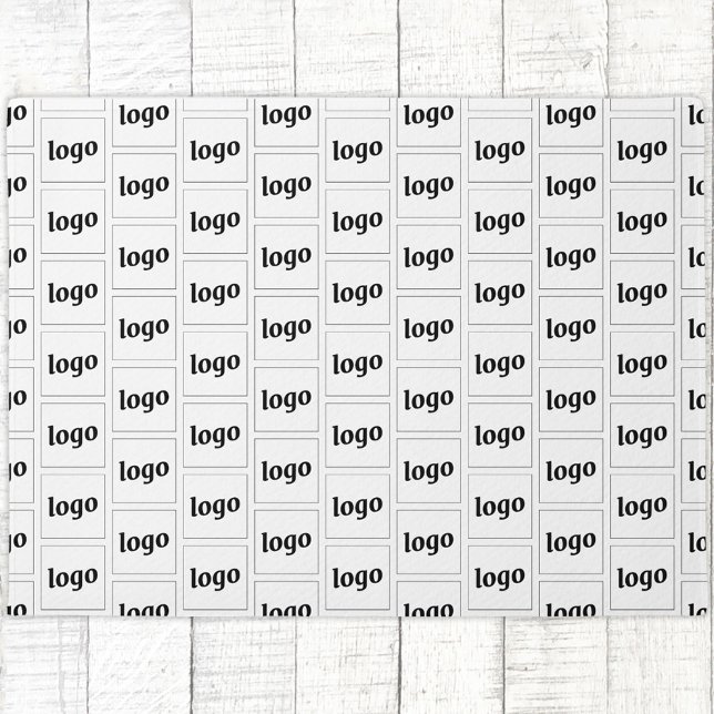 Eenvoudige Logo Pattern Zakelijk Promotioneel Deurmat (Logo pattern promotional business doormat)