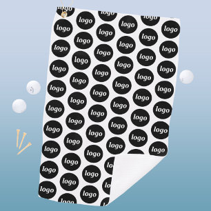 Eenvoudige Logo Pattern Zakelijk Promotioneel Golfhanddoek
