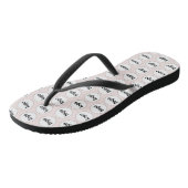 Eenvoudige Logo Pattern Zakelijk Promotioneel Teenslippers (Schuin)