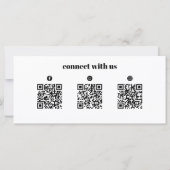 Eenvoudige Logo QR Code Gift Certificate Gold (Achterkant)