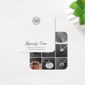 Eenvoudige Logo sieraden Stud Oorbel Display Kaart (Bureau)