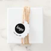 Eenvoudige Logo Tekst Zakelijk Kraft Prijs Label (In situ)