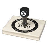 Eenvoudige Logo vervanging &  tekst rubber Rubberstempel (Stempel)