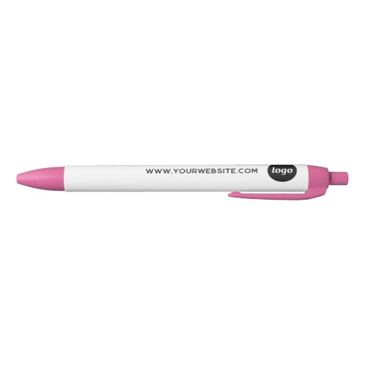 Eenvoudige Logo Website Bedrijfspromotie Zwarte Inkt Pen (Bodem)
