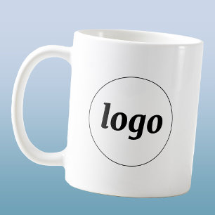 Eenvoudige Logo Zakelijke Merk Promotie Koffiemok